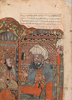 Folio from a Kalila wa Dimna, 18th century. Creator: Unknown Folio from a Kalila wa Dimna, 18th century. Creator: Unknown