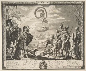 Fortune Favoring France (La Fortune de la France), ca. 1635-37. Creator: Abraham Bosse Fortune Favoring France (La Fortune de la France), ca. 1635-37. Creator: Abraham Bosse