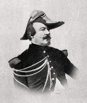 Francois Certain Canrobert, French general, 1869 Francois Certain Canrobert, French general, 1869