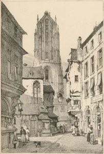 Frankfurt, c1820 (1915). Artist: Samuel Prout Frankfurt, c1820 (1915). Artist: Samuel Prout