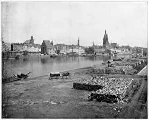 Frankfurt, Germany, late 19th century. Artist: John L Stoddard Frankfurt, Germany, late 19th century. Artist: John L Stoddard