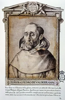 Fray Pedro de Valderrama (1550-1611), Spanish augustine religious born in Seville Fray Pedro de Valderrama (1550-1611), Spanish augustine religious born in Seville