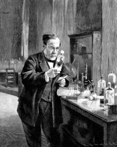 French chemist and microbiologist Louis Pasteur (1822?1895). Artist: Anonymous French chemist and microbiologist Louis Pasteur (1822?1895). Artist: Anonymous