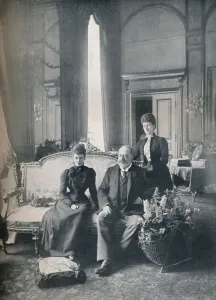 The future King Edward VII and Queen Alexandra in Denmark, 1900 (1911) The future King Edward VII and Queen Alexandra in Denmark, 1900 (1911)