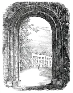 Gateway of the castle, Shrewsbury, 1845. Creator: Unknown Gateway of the castle, Shrewsbury, 1845. Creator: Unknown