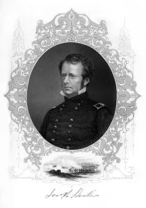 General Joseph Hooker, major-general in the Union Army, 1862-1867.Artist: Brady General Joseph Hooker, major-general in the Union Army, 1862-1867.Artist: Brady