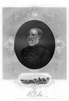 General Robert E Lee, Confederate general, 1862-1867 General Robert E Lee, Confederate general, 1862-1867