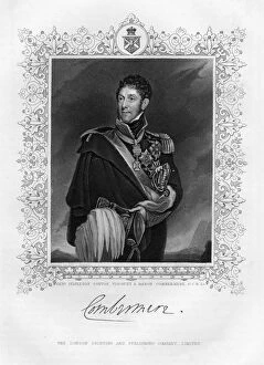 Images Dated 21st August 2007: General Stapleton Cotton (1773-1865), 1st Viscount Combermere, 19th century.Artist: C Pearson
