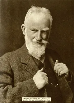 George Bernard Shaw, 1926, (1935). Creator: Unknown George Bernard Shaw, 1926, (1935). Creator: Unknown