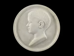 Medallion Gallery: George Scott Winslow, 1866. Creator: Edmonia Lewis