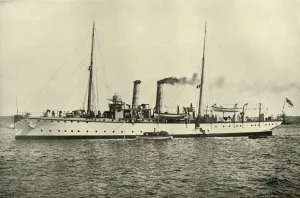 The German Gunboat Panther, (1919). Creator: Unknown The German Gunboat Panther, (1919). Creator: Unknown
