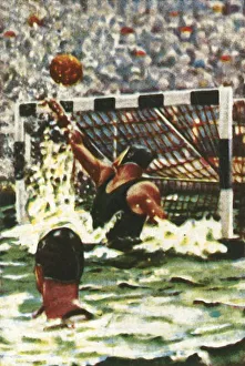 Related Images Gallery: Germany win the water polo, 1928. Creator: Unknown