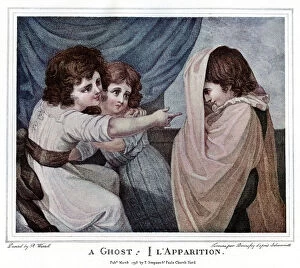 Images Dated 3rd January 2008: A Ghost, 1905.Artist: Henri-Arthur Bonnefoy