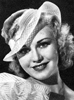 Ginger Rogers Prints: Ginger Rogers Print, 1934-1935 Black and White Photographic Print
