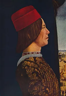 Giovanni II Bentivoglio, 1474-1477. Artist: Ercole de Roberti Giovanni II Bentivoglio, 1474-1477. Artist: Ercole de Roberti