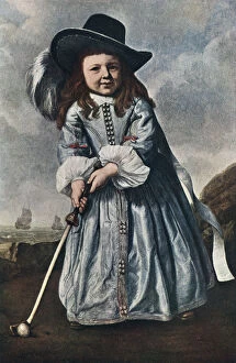 Images Dated 20th May 2006: The Girl Golfer, c1650, (1912).Artist: Aelbert Cuyp