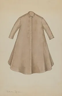 Girl's Coat, c. 1937. Creator: Roberta Spicer Girl's Coat, c. 1937. Creator: Roberta Spicer