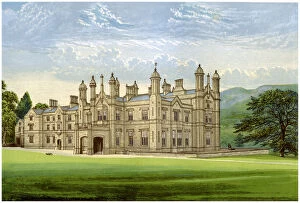 Glanusk Park, Brecknockshire, Wales, home of Baronet Bailey, c1880
