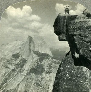 The Glorious Yosemite Valley, from Glacier Point, California, c1930s. Creator: Unknown The Glorious Yosemite Valley, from Glacier Point, California, c1930s. Creator: Unknown