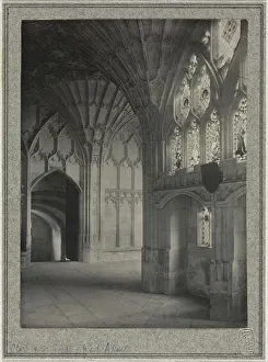 Gloucester Cathedral - Cloisters: South and West Alleys, c. 1900. Creator: Frederick H Gloucester Cathedral - Cloisters: South and West Alleys, c. 1900. Creator: Frederick H