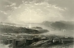 Golden Gate (From Telegraph Hill), 1872. Creator: Edward Paxman Brandard Golden Gate (From Telegraph Hill), 1872. Creator: Edward Paxman Brandard