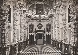 Aw Penrose Gallery: Granada. Interior of the Cartuja. The Sacristy, c1908. Artist: Universal Process Engraving Co Ltd
