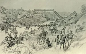 The Great Advance: Lord Robertss Column Crossing the Sand River Drift, 1901 The Great Advance: Lord Robertss Column Crossing the Sand River Drift, 1901