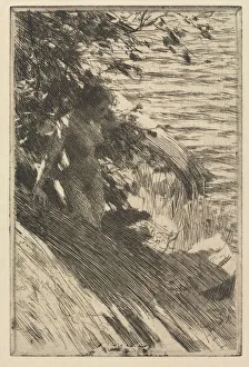 Anders Zorn's The Great Bather Print, 1895