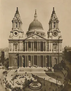 The Great Church Built By Wren On The Site of Old St The Great Church Built By Wren On The Site of Old St