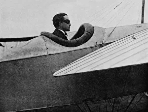 A great cross-country pilot: Mr WB Rhodes-Moorhouse, 1912 (1933). Artist: Flight Photo A great cross-country pilot: Mr WB Rhodes-Moorhouse, 1912 (1933). Artist: Flight Photo