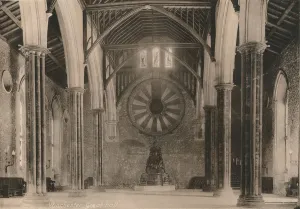 Great Hall of Winchester Castle, Hampshire, early 20th century(?) Great Hall of Winchester Castle, Hampshire, early 20th century(?)
