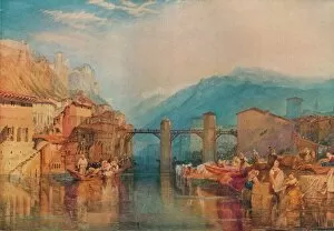 Grenoble Bridge, 1824. Artist: JMW Turner