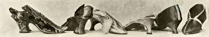 Panoramic Photography Gallery: Group of slippers 1735, 1770 and 1780, (1937). Creator: Unknown