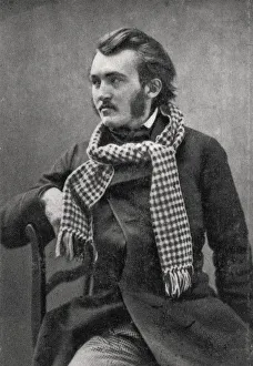 Gustave Dore, French artist, engraver and illustrator, 1863 Gustave Dore, French artist, engraver and illustrator, 1863