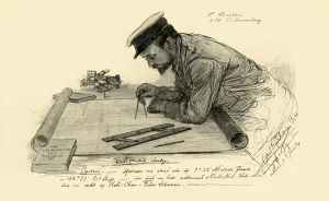 Maps Gallery: A Hansen, first officer on the Knivsberg, 1898. Creator: Christian Wilhelm Allers