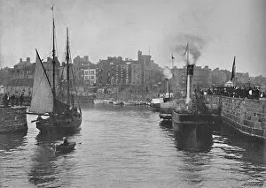 Cassell And Company Ltd Gallery: The Harbour, Bridlington Quay, c1896. Artist: JW Shores