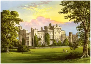 Hawarden Castle, Flintshire, Wales, home of William Gladstone, c1880 Hawarden Castle, Flintshire, Wales, home of William Gladstone, c1880