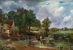 Images Dated 2nd August 2006: The Hay Wain, 1821, (1912).Artist: John Constable