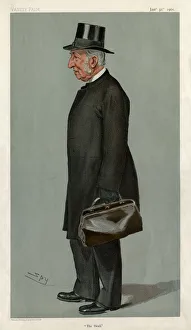 Briefcase Gallery: The Head, 1901. Artist: Spy