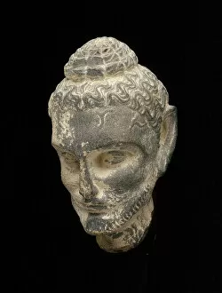 Head of Emaciated Siddhartha, 2nd / 3rd century. Creator: Unknown