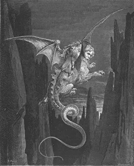 The Burden of Pride, from 'The Divine Comedy' (Purgatorio) by Dante  Alighieri (1265-1321)…' Giclee Print - Gustave Doré