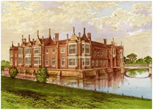Helmingham Hall, Suffolk, home of Baron Tollemache, c1880 Helmingham Hall, Suffolk, home of Baron Tollemache, c1880