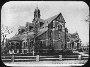 Hemenway Gymnasium, Harvard University, Massachusetts, USA, late 19th or early 20th century Hemenway Gymnasium, Harvard University, Massachusetts, USA, late 19th or early 20th century