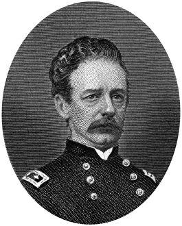 Henry Warner Slocum, Union general, 1862-1867.Artist: J Rogers