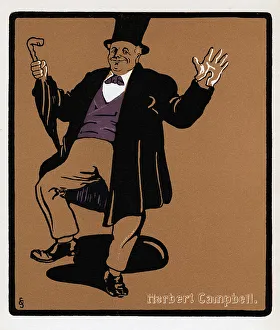 Herbert Campbell (1844-1904), Drury Lane comedian, 19th century Herbert Campbell (1844-1904), Drury Lane comedian, 19th century