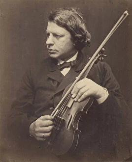 Herr Joachim, 1868. Creator: Julia Margaret Cameron