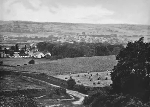 Hexham: From the Oak Wood, c1896. Artist: JP Gibson Hexham: From the Oak Wood, c1896. Artist: JP Gibson