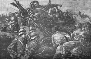 The Highland Brigade Storming The Trenches at Tel-El-Kebir, c1882 The Highland Brigade Storming The Trenches at Tel-El-Kebir, c1882