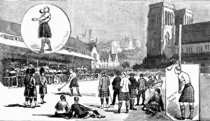 The Highland Games--Hundredth Anniversary at Inverness Scotland, 1888. Creator: Unknown
