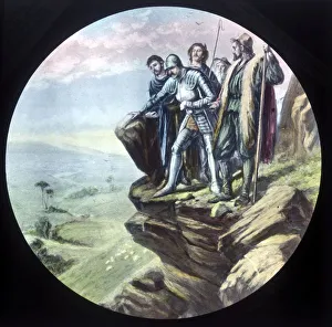 Pilgrims Progress Prints: The Hill of Error, c1910. Creator: Unknown